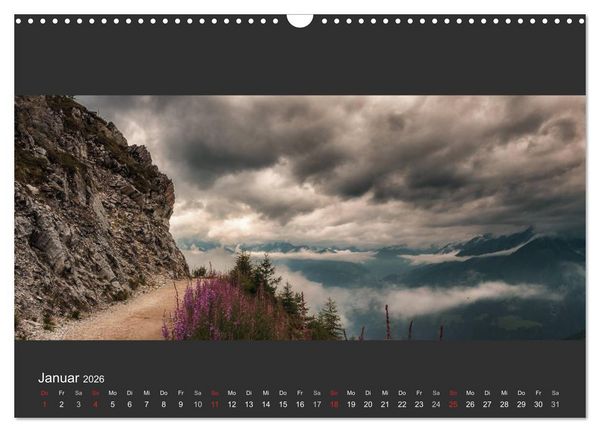Produktbild: Alpenpanorama 2026 (Wandkalender 2026 DIN A3 quer), CALVENDO Monatskalender