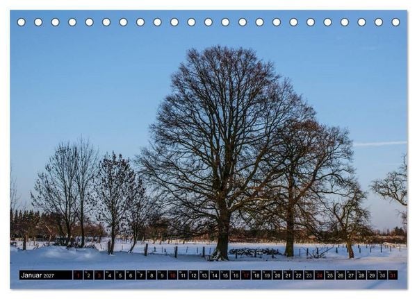 Produktbild: Malerischer Niederrhein (Tischkalender 2027 DIN A5 quer), CALVENDO Monatskalender
