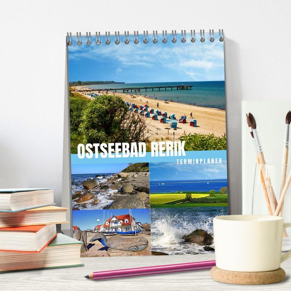 Produktbild: Ostseebad Rerik - Terminplaner (Tischkalender 2026 DIN A5 hoch), CALVENDO Monatskalender
