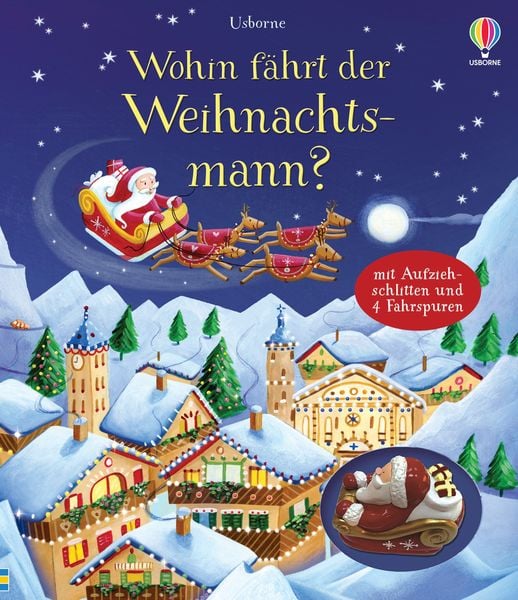 Produktbild: Wohin f&auml;hrt der Weihnachtsmann?
