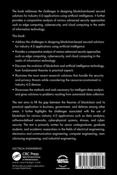 Produktbild: Artificial Intelligence and Blockchain in Industry 4.0