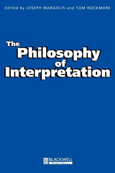 Produktbild: Margolis: Philosophy of Interpretation
