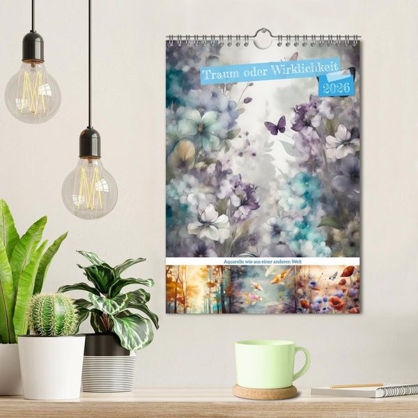Produktbild: Traum oder Wirklichkeit (Wandkalender 2026 DIN A4 hoch), CALVENDO Monatskalender
