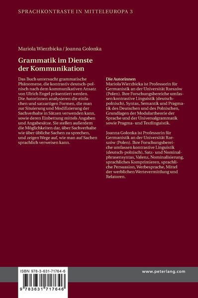 Produktbild: Grammatik im Dienste der Kommunikation