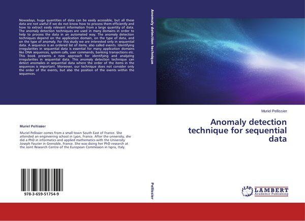 Produktbild: Anomaly detection technique for sequential data