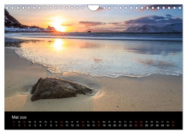 Produktbild: LOFOTEN - Inselparadies im Norden Norwegens (Wandkalender 2026 DIN A4 quer), CALVENDO Monatskalender