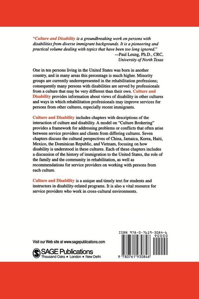 Produktbild: Culture and Disability