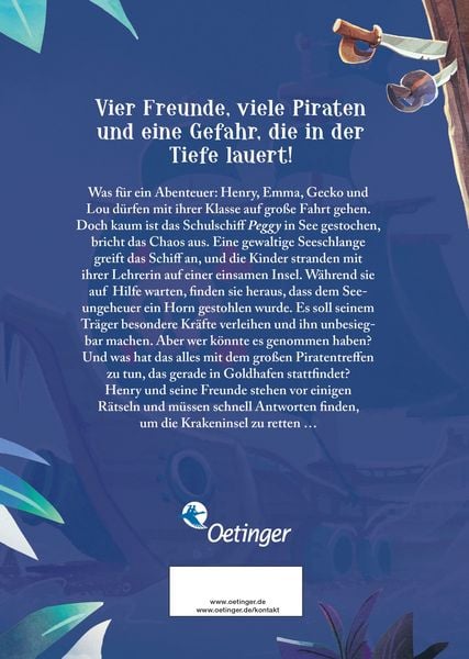 Produktbild: Die Krakeninsel 2. Achtung, Seeungeheuer!