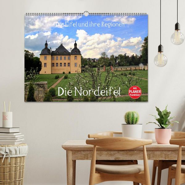 Produktbild: Die Eifel und ihre Regionen - Die Nordeifel (Wandkalender 2026 DIN A2 quer), CALVENDO Monatskalender