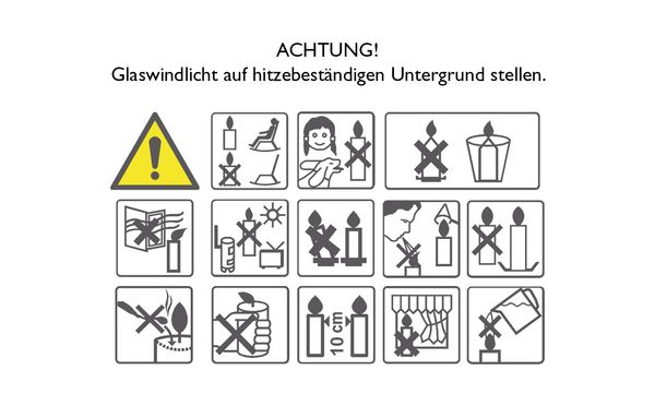 Produktbild: Glaswindlicht zum Geburtstag - Von Herzen f&uuml;r dich