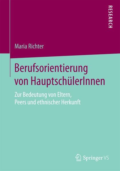 Produktbild: Berufsorientierung von Hauptsch&uuml;lerInnen