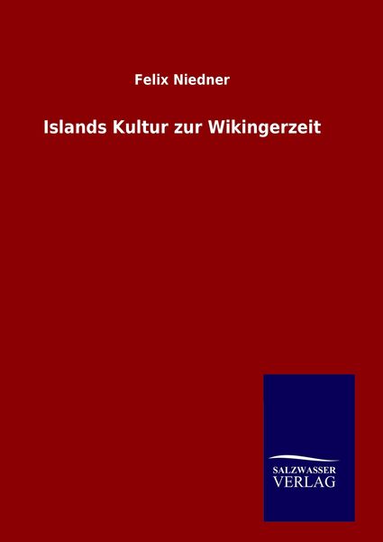 Produktbild: Islands Kultur zur Wikingerzeit