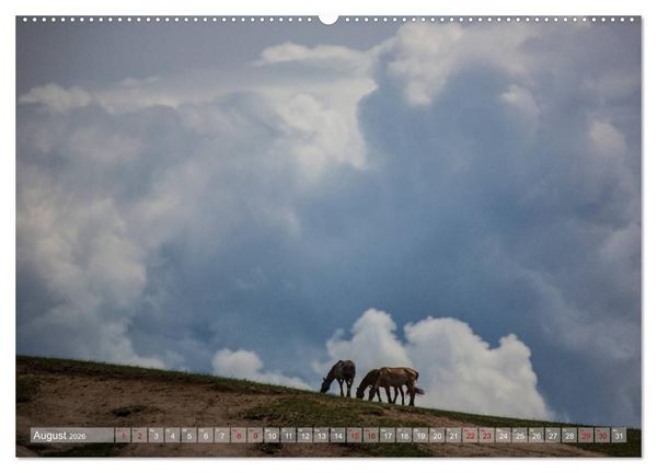 Produktbild: Mongolei - imposantes Land (hochwertiger Premium Wandkalender 2026 DIN A2 quer), Kunstdruck in Hochglanz