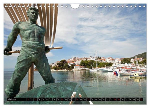 Produktbild: Skiathos + Skopelos (Wandkalender 2026 DIN A4 quer), CALVENDO Monatskalender