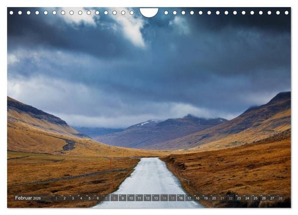 Produktbild: F&auml;r&ouml;er Inseln - Raue Landschaften im Atlantik (Wandkalender 2026 DIN A4 quer), CALVENDO Monatskalender