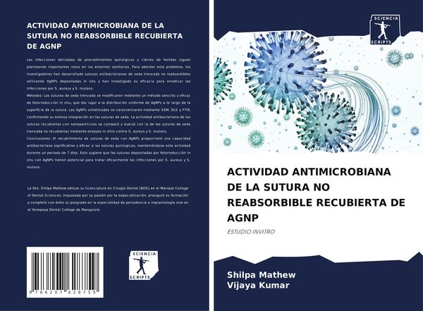 Produktbild: ACTIVIDAD ANTIMICROBIANA DE LA SUTURA NO REABSORBIBLE RECUBIERTA DE AGNP