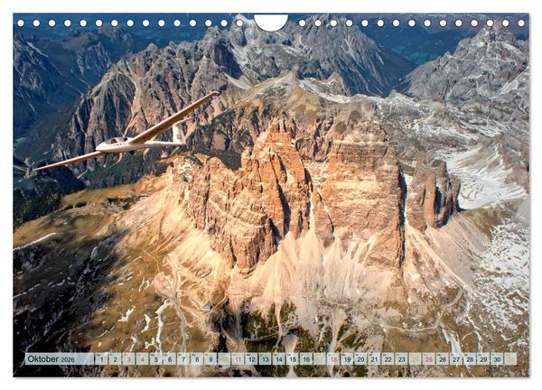 Produktbild: Segelflug, ein St&uuml;ck Freiheit (Wandkalender 2026 DIN A4 quer), CALVENDO Monatskalender