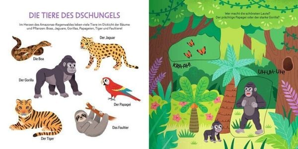Produktbild: Mein Schiebe-Soundbuch Tiere