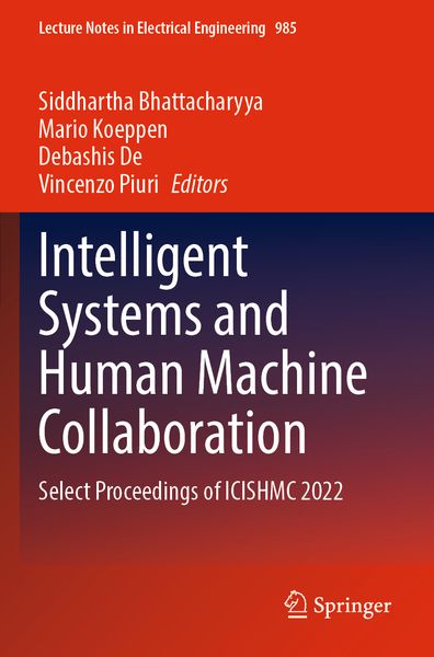 Produktbild: Intelligent Systems and Human Machine Collaboration