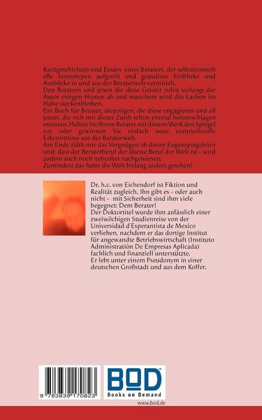 Produktbild: Aus dem Leben eines Beraters