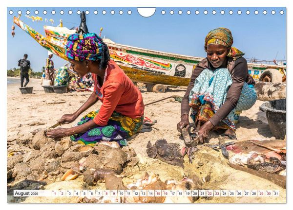 Produktbild: Westafrika - The Gambia (Wandkalender 2026 DIN A4 quer), CALVENDO Monatskalender