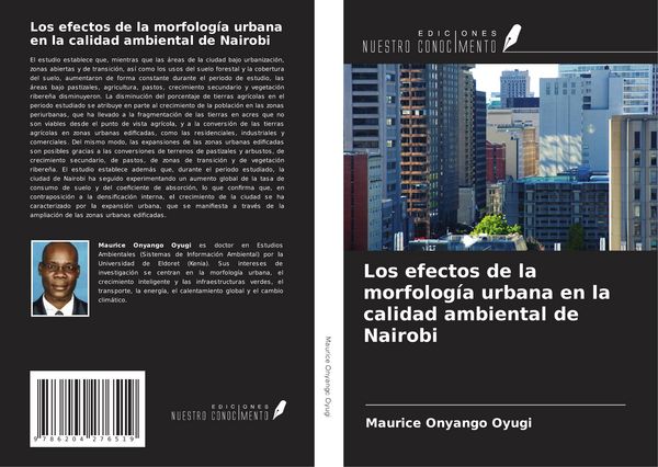 Produktbild: Los efectos de la morfolog&iacute;a urbana en la calidad ambiental de Nairobi