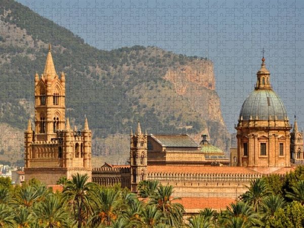 Produktbild: CALVENDO Puzzle Ein Motiv aus dem Kalender Palermo - die Stadt der &Uuml;berraschungen | 1000 Teile Lege-Gr&ouml;&szlig;e 64x48cm Foto-Puzzle f&uuml;r gl&uuml;ckliche Stunden