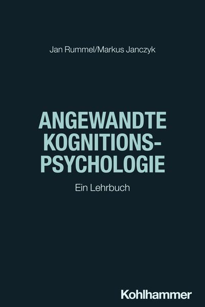 Produktbild: Angewandte Kognitionspsychologie