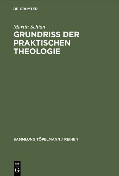 Produktbild: Grundri&szlig; der praktischen Theologie