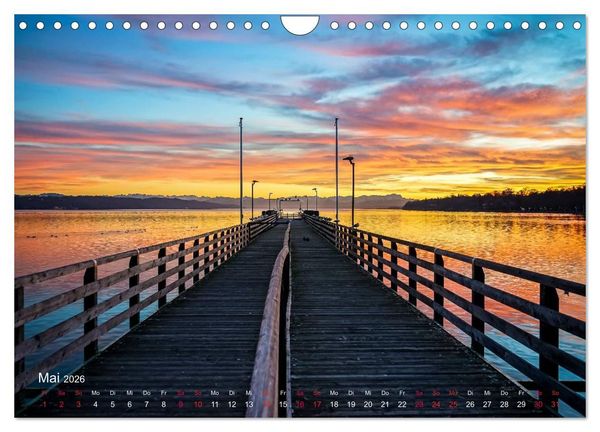 Produktbild: Impressionen vom Starnberger See (Wandkalender 2026 DIN A4 quer), CALVENDO Monatskalender