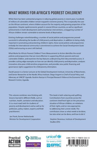 Produktbild: What Works for Africa's Poorest Children