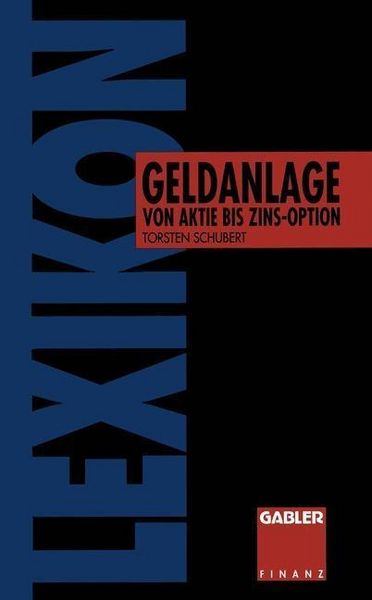 Produktbild: Lexikon Geldanlage