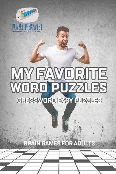 Produktbild: My Favorite Word Puzzles | Crossword Easy Puzzles | Brain Games for Adults