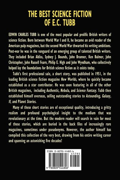 Produktbild: The Best Science Fiction of E.C. Tubb