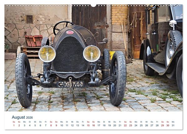 Produktbild: Bugatti Traumautos (hochwertiger Premium Wandkalender 2026 DIN A2 quer), Kunstdruck in Hochglanz