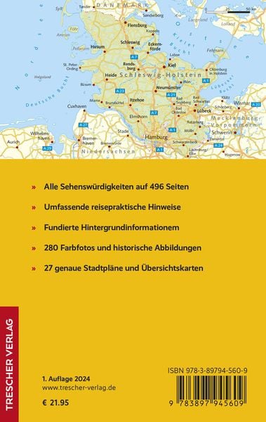 Produktbild: TRESCHER Reisef&uuml;hrer Schleswig-Holstein