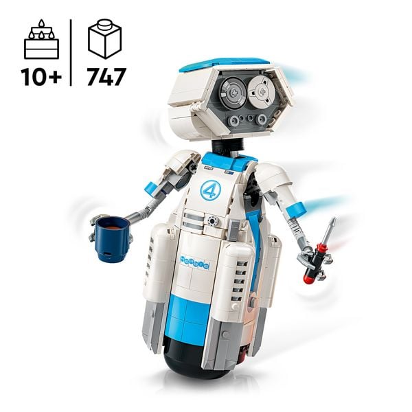 Produktbild: LEGO ǀ Marvel 76339 The Fantastic Four H.E.R.B.I.E., Bauset zum Spielen und Sammeln