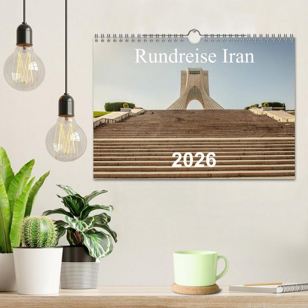 Produktbild: Rundreise Iran (Wandkalender 2026 DIN A4 quer), CALVENDO Monatskalender