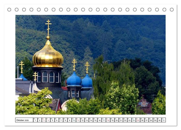 Produktbild: Bad Ems - Kurort und Kaiserbad an der Lahn (Tischkalender 2026 DIN A5 quer), CALVENDO Monatskalender
