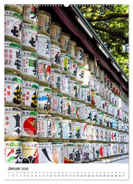 Produktbild: Tokio - Die pulsierende Weltstadt. (Wandkalender 2026 DIN A2 hoch), CALVENDO Monatskalender