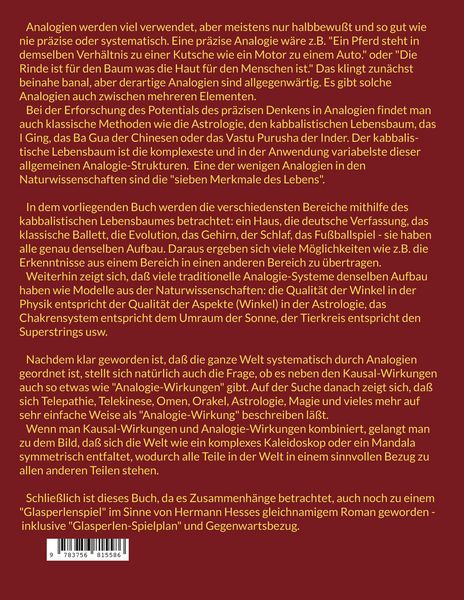 Produktbild: Logik und Wirkung der Analogie