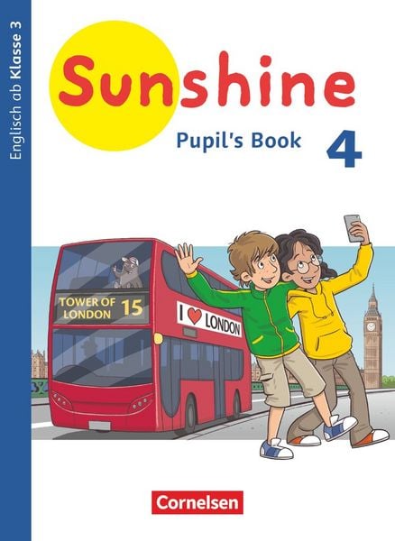 Sunshine - Englisch ab Klasse 3 - Allgemeine Ausgabe 2020 - 4. Schuljahr, Taschenbuch von , Cornelsen Verlag, 978-3-06-084922-2