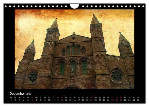 Produktbild: Englands Burgen und Schl&ouml;sser 2026 (Wandkalender 2026 DIN A4 quer), CALVENDO Monatskalender