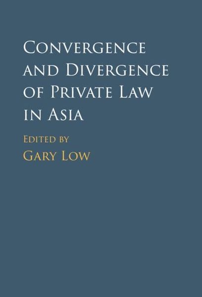 Produktbild: Convergence and Divergence of Private Law in Asia