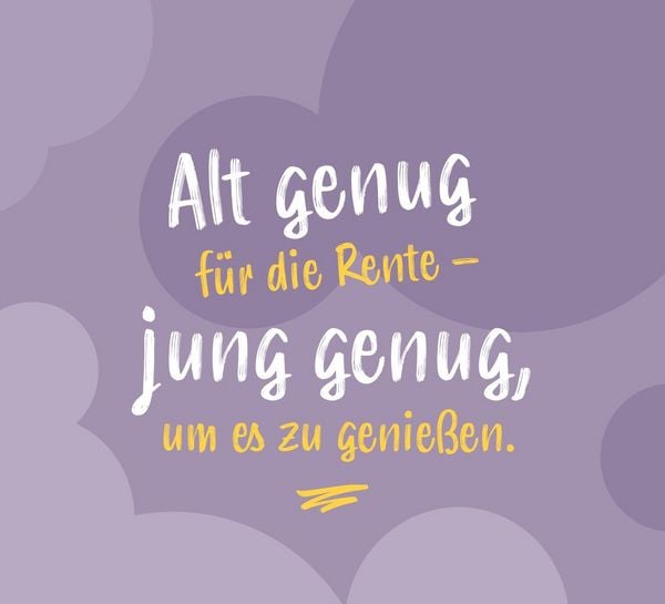 Produktbild: Nicht mehr mein Problem &ndash; bin in Rente