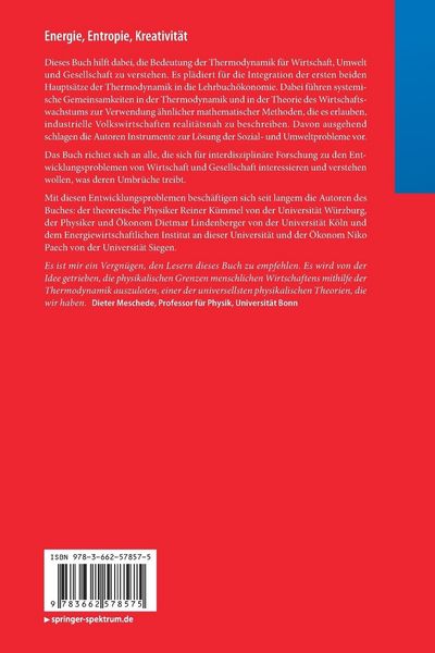 Produktbild: Energie, Entropie, Kreativit&auml;t