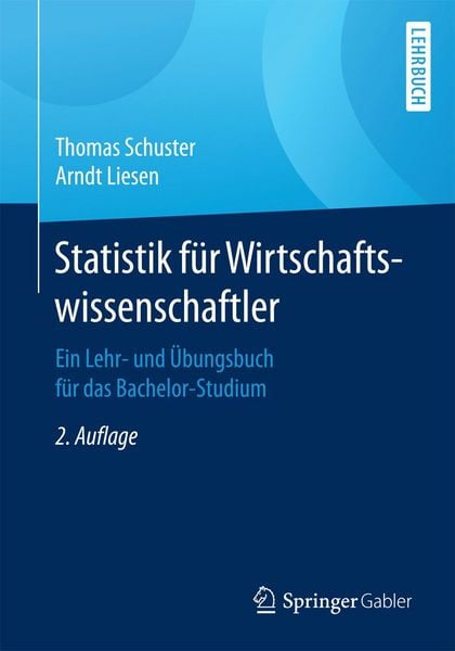 Produktbild: Statistik f&uuml;r Wirtschaftswissenschaftler