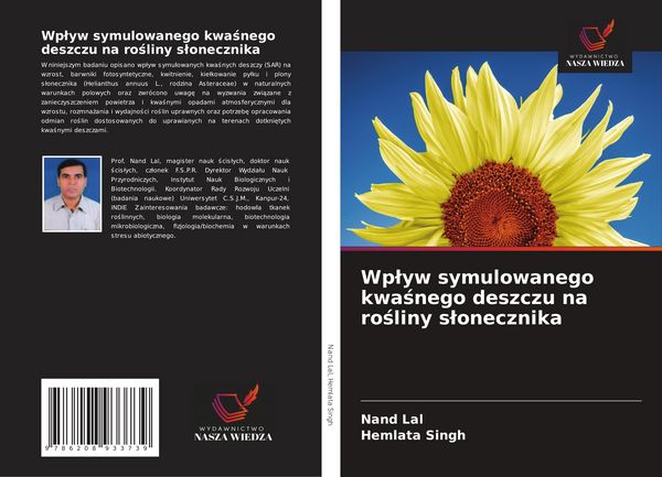 Produktbild: Wp&iquest;yw symulowanego kwa&iquest;nego deszczu na ro&iquest;liny s&iquest;onecznika