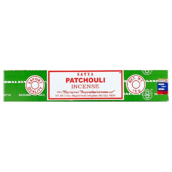 Produktbild: R&auml;ucherst&auml;bchen Satya Sai Baba "Patchouli" Incense 15gr.