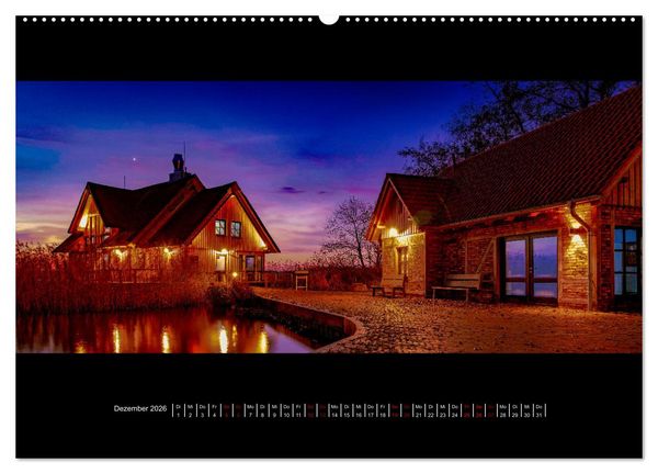 Produktbild: Ostholstein - Land und Wasser zwischen Sonnenauf- und Sonnenuntergang (Wandkalender 2026 DIN A2 quer), CALVENDO Monatskalender